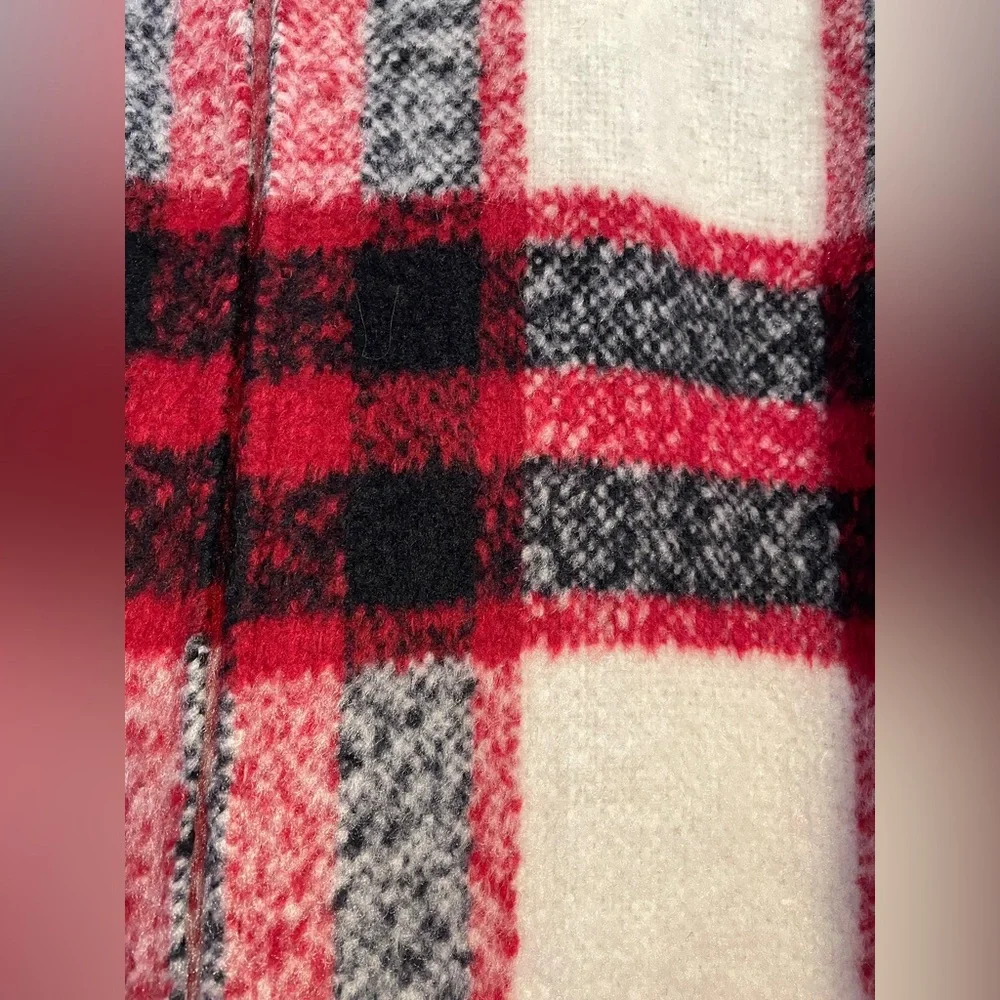Abercrombie Heritage Wool Blend Plaid Coat - Picture 6 of 10